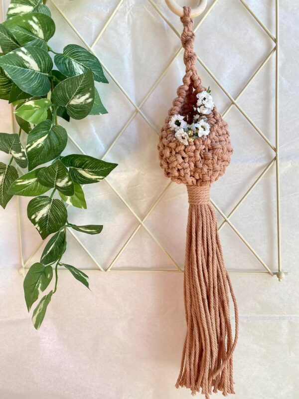 Mini Macrame Air Plant Hanger
