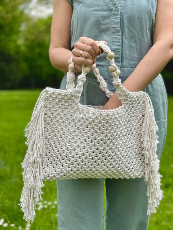 Macrame Handbag PDF Pattern