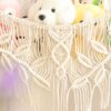 Handwoven Macrame Toy Hammock