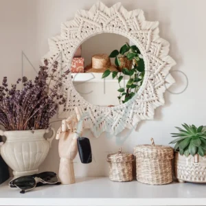 Macrame Mandala Mirror