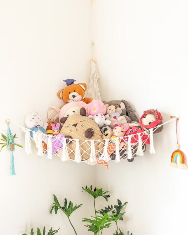 Macrame Toy Hammock