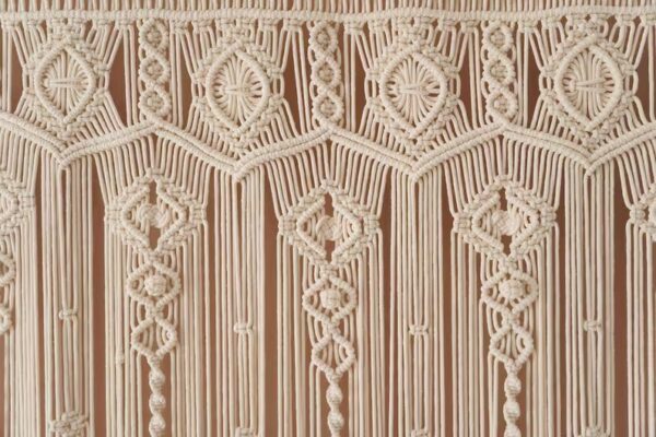 Macramé Window Valance
