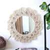 Handcrafted Boho Macrame Mirror