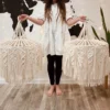 Handmade Macrame Lampshade