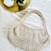 Handmade Cotton Mesh Shoulder Bag