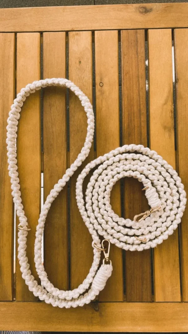 Handmade Macrame Dog Leash