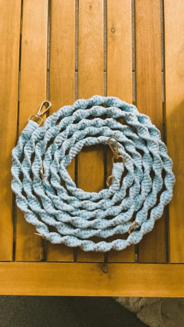 Handmade Macrame Dog Leash