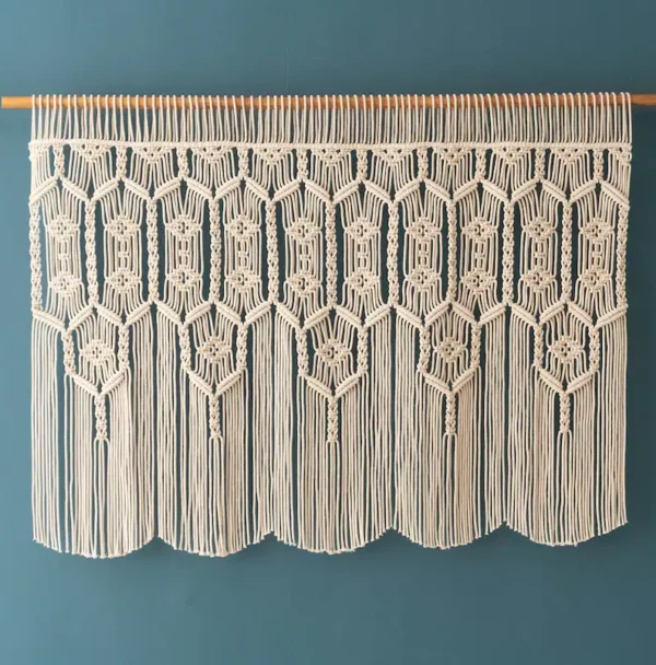 Boho Macramé Curtain