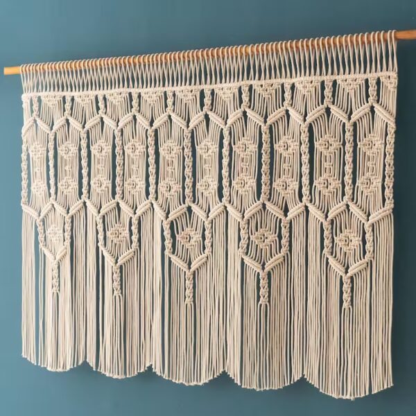 Boho Macramé Curtain