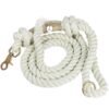 Cream Cotton Rope Dog Leash