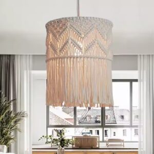 Modern Boho Macrame Lamp Shade