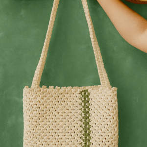 Handmade Boho Macrame Bag