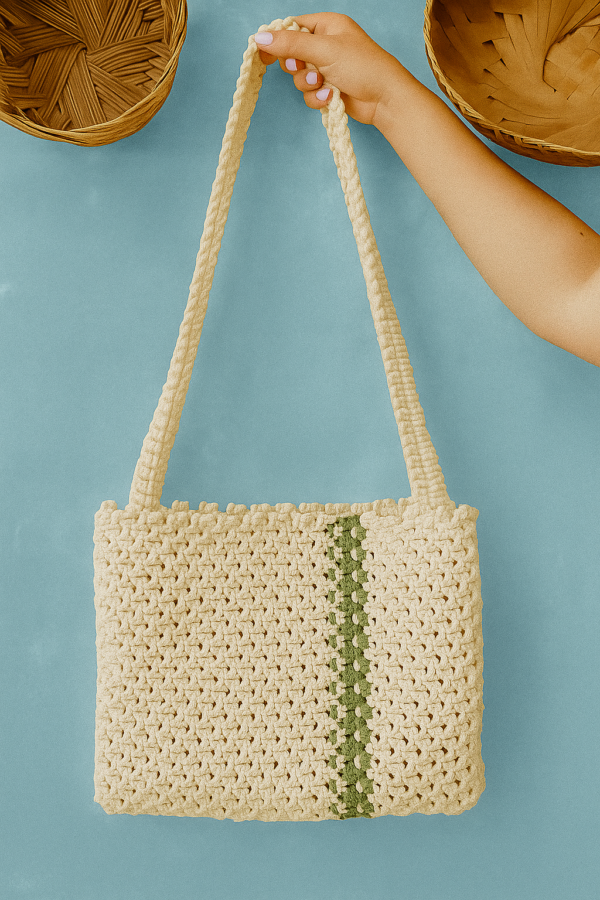 Boho Macrame Shoulder Bag