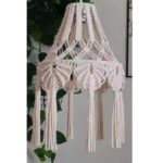 High-Quality Boho Large Cotton Ceiling Lamp Shade