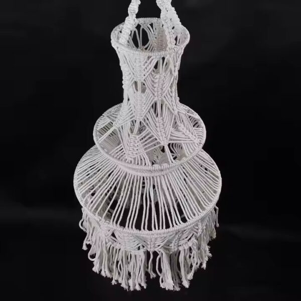 Handmade Macrame Chandelier