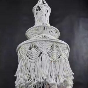Handmade Macrame Chandelier