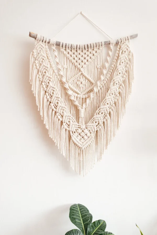 Layered Boho Macrame Wall Hanging