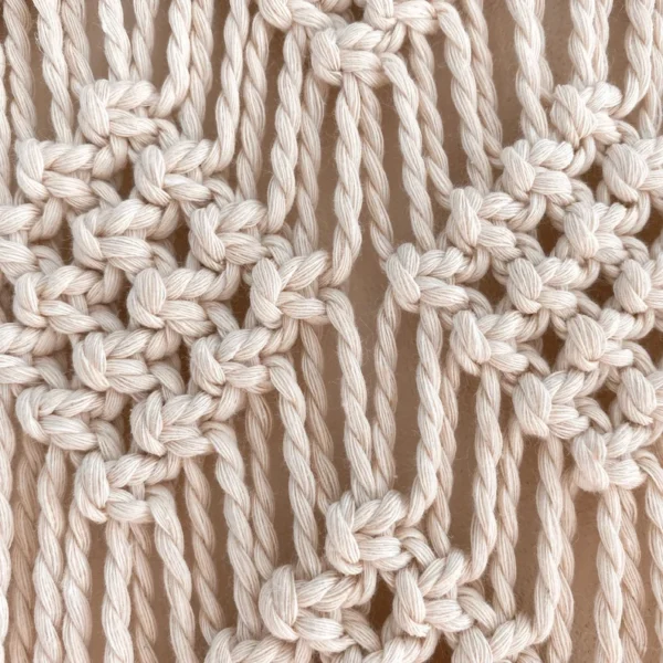 Layered Diamond Macrame Wall Hanging
