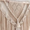 Layered Diamond Macrame Wall Hanging