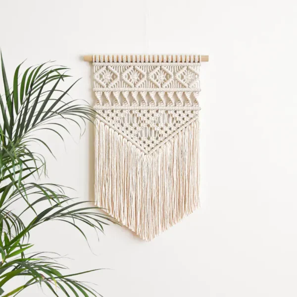 Geometric Boho Macrame Wall Hanging