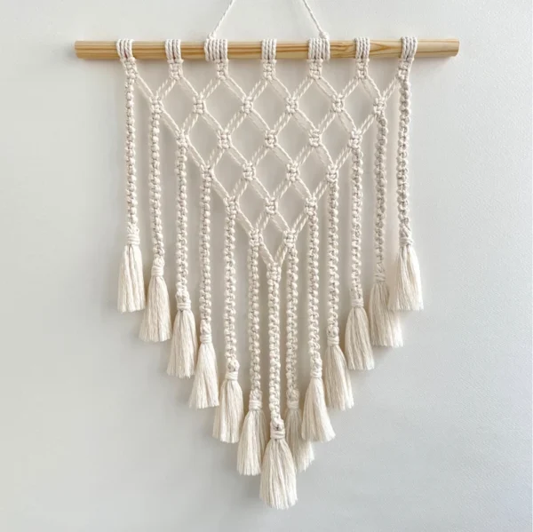Minimalist Macrame Wall Hanging