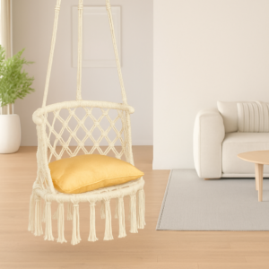 THE TOP KNOTT C Shape Hanging Swing for Balcony