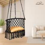 THE TOP KNOTT C Shape Hanging Swing for Balcony