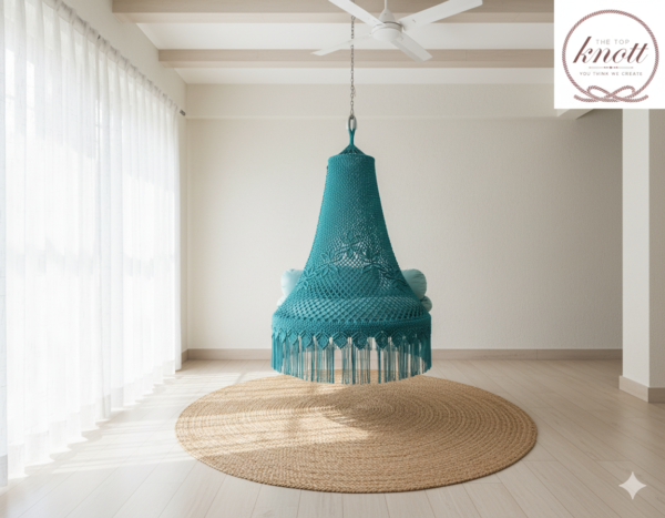Luxurious Bohemian Macrame Hanging Chair