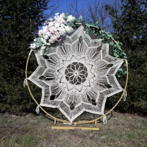 Boho Macrame Wedding Backdrop