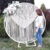 Handmade Wedding Macrame Backdrop