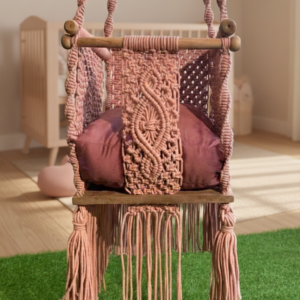 Handcrafted Baby Macramé Swing