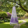 Lavender Macrame Hanging Chair