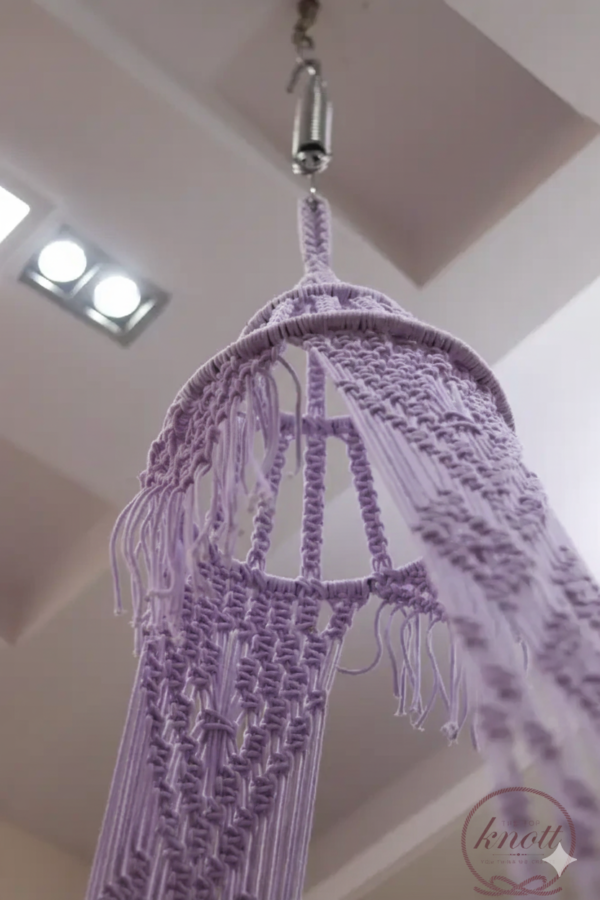 The Top Knott Paris Macramé Baby Cradle