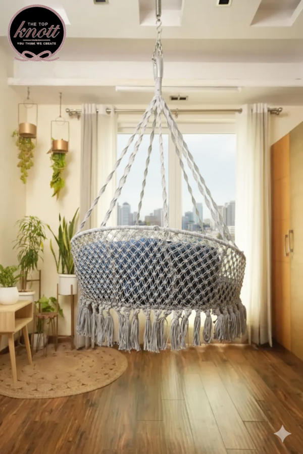 Cozy Macrame Hanging Chair