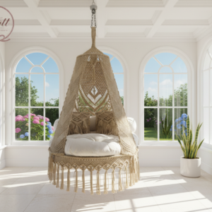 Macramé Hanging Swing Chair