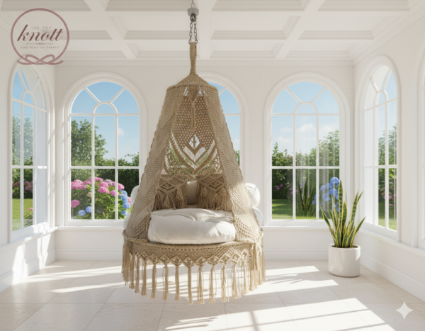 Macramé Hanging Swing Chair