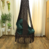 Elegant Macramé Hanging Chair for Indoor Bliss