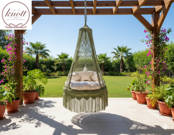 luxurious-macrame-hanging-chair