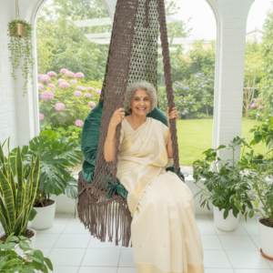 Elegant Macramé Hanging Chair for Indoor Bliss