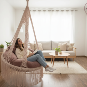 Macramé Swing Chair