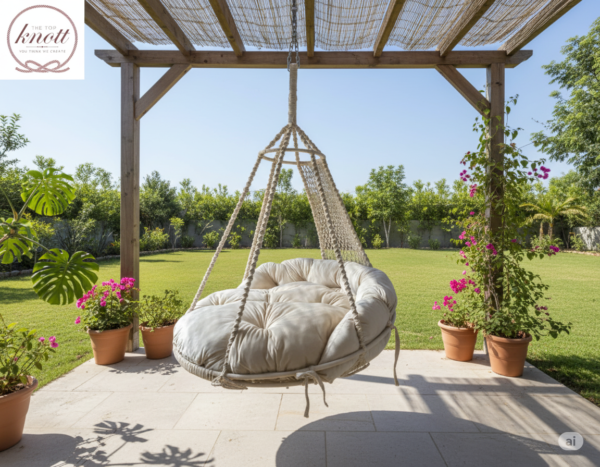 luxurious-macrame-hanging-chair