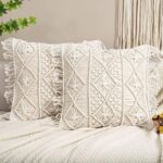 The Top Knott Handmade Macrame Cushion Cover Set