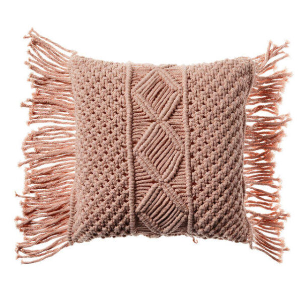 The Top Knott Handmade Macrame Cushion Cover
