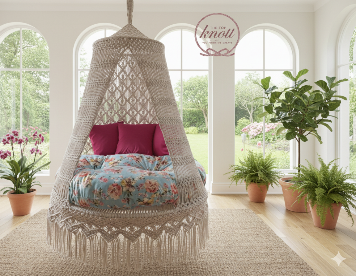 Macrame Swing Chair for Adults