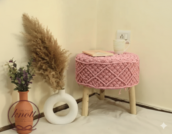 The Top Knott Handcrafted Pink