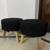 Handcrafted Macramé Ottoman Stool
