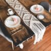 Luxury Handcrafted Macramé Table Runner