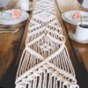 Luxury Handcrafted Macramé Table Runner