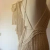 Handmade Macramé Fringe Dress