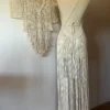 Handmade Macramé Fringe Dress